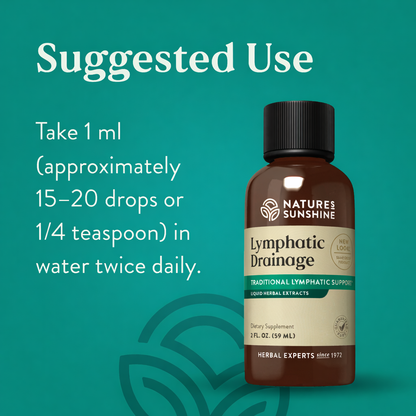 Nature's Sunshine Lymphatic Drainage Supplement